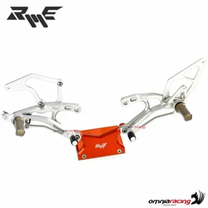 Commandes recul�es Standard Robby Moto ergal silver pour Yamaha XJR 1999>2013 - Photo 1/5