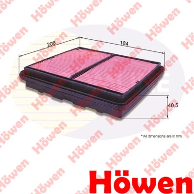 Fits Honda Civic 1987-2001 1.4 1.5 1.6 1.8 + Other Models Air Filter Howen - Изображение 1 из 2