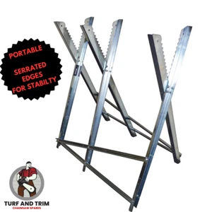 Portable Serrated Log Horse / Wood Horse / Saw Horse for log cutting - Picture 1 of 1