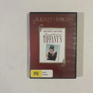 Breakfast At Tiffany's (DVD, 1961) Audrey Hepburn Classic Region 4 PAL - Imagen 1 de 4