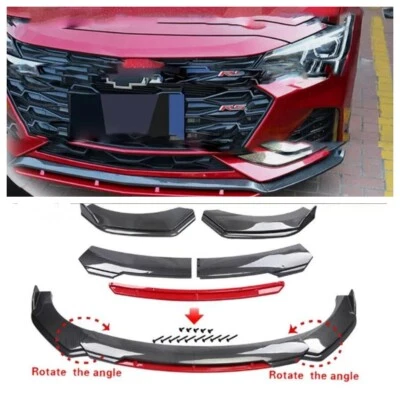 Carbon Style Front Bumper Lip Spoiler Splitter Body Kits For Chevrolet Traverse Foto 1 de 4