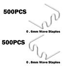1000Pcs S Wave Pre cut Staples for Professional For Car Bumper Repair 0 60 8mm