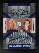 2007 Donruss Elite Extra Edition Signatures /50 Amanda Beard Jennie Finch Auto