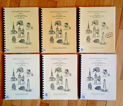 CT History/Architecture by Geographic Region Vol 1-6 *Historical Preservation - Image 1 of 4