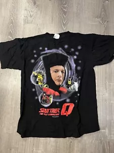 star trek la prossima generazione Q Continuum maglia vintage grande - Foto 1 di 2