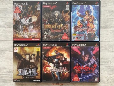 SONY PS2 Akumajo & Castlevania & Vampire Panic & Shin & Neo Contra & Berserk - Image 1 of 4