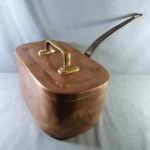 Massive French copper dauber Stock pot, Tinned pot, 19th century - Picture 1 of 14
