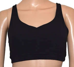 Athleta Sport-BH schwarz gepolstert Crossback Größe M - Bild 1 von 6