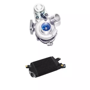 Kit de intercooler CCT Stage 1 Turbo e 65 mm para Mitsubishi Triton 4M41 DI-D 3,2 L - Imagen 1 de 4