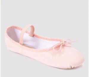 Danskin Girls' Ballet Dance Shoes - Pink, Size 10 - Picture 1 of 4
