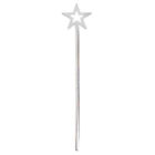 Birthday Fairy Wands Toy Silver Star Shape Pentagram Modeling Child