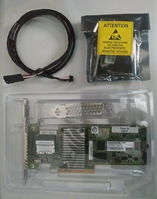 IBM ServeRAID M5210 SAS SATA PCI-E RAID Controller 46C9111 + 1GB Caching + BBU - Image 1 of 4