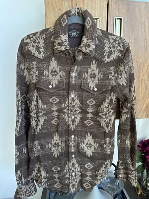 RRL Ralph Lauren Southwestern Shirt Sweater - Image 1 of 3