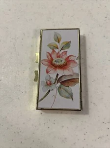 Gold Color and Daisy Flower 7 Day Pill Holder - Picture 1 of 9