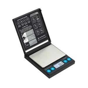 On Balance Slate Scale 100g Premium Pocket Slim Digital Scales 0.01g Flap Open - Picture 1 of 6