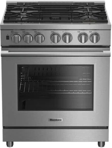 Blomberg BDFP34550SS 30" Stainless Pro-Style Dual Fuel Range NIB #125291 MPA - Picture 1 of 3