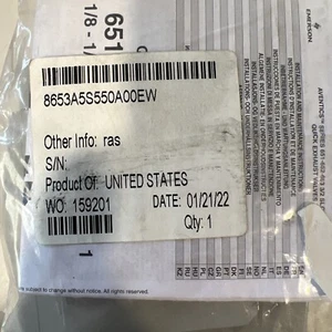 Aventics 8653A5S550A00EW CRR SHIPS FROM USA - Picture 1 of 3