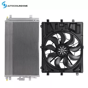 A/C Condenser & Cooling Fan Assembly Kit For 2018-2019 GMC Terrain 1.5L 2.0L l4 - Bild 1 von 12
