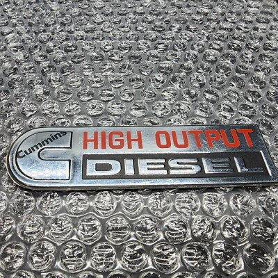2011-2012 Dodge Ram 2500 High Output Diesel Emblem 3500 Rubber (Used OEM) - Image 1 of 4