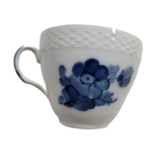 Royal Copenhagen Denmark Tea cup Signed Marked Blue Floral Replacement - Picture 1 of 8