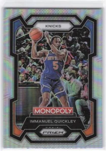 2023-24 Panini Prizm Monopoly Immanuel Quickley silber #60 - Bild 1 von 2
