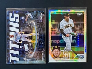 2023 Topps Chrome Rifrattore Prizm Joe Musgrove Titans Juan Soto San Diego Padres - Foto 1 di 1