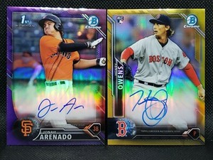 2016 Bowman Chrome Prospect Auto Cards - You Pick!