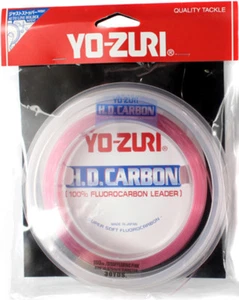 Líder de fluorocarbono Yo-Zuri HD rosa desaparición 30 yardas 40 lb-150 lb ENVÍO GRATUITO - Imagen 1 de 1