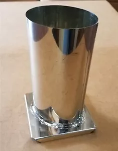 OVAL Candle Mold (2-1/2 inches x 3-1/2 inches x 6-1/2 inches Tall) - Picture 1 of 7