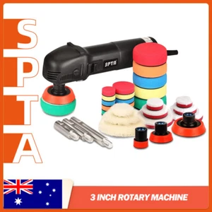 SPTA 3" 80mm Car Polisher Buffer Rotary Machine Detail Polishing Pad Kit - Picture 1 of 9
