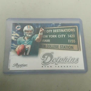 Tarjeta de novato Ryan Tannehill Tennessee Titians Miami Dolphins Prestige 2012  - Imagen 1 de 2
