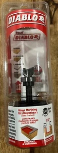 Diablo DR16560 1/2 in. Dia. x 2-7/16 in. Broca de enrutador mortisor de bisagra de carburo en L - Imagen 1 de 3