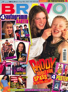 Magazine BRAVO n° 41/1995, KELLYS, ROXETTE, Pamela ANDERSON, AC DC, EAST 17. - Imagen 1 de 1