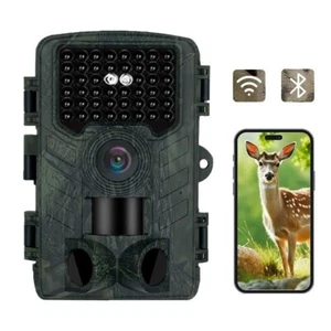 Caméra de chasse 48MP 2.7K Enregistrement vidéo Vision Nocturne IP66 étanche - Imagen 1 de 5