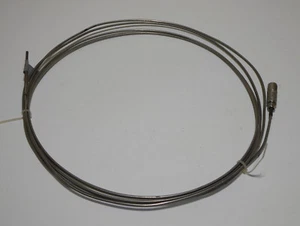 Typ K Thermoelement, Temperatursensor, 2,5-5m, LEMO Kupplung bis 600°C, NiCr-Ni - Bild 1 von 3