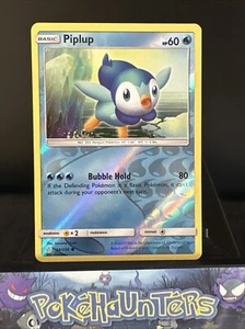 Pokemon Card Piplup 54/236bReverse Holo Cosmic Eclipse L/P - Picture 1 of 3