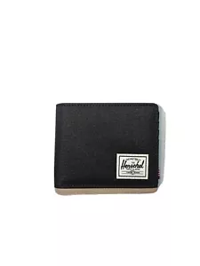 NEW HERSCHEL WALLET ROY WALLET BLACK, MEN - Picture 1 of 6