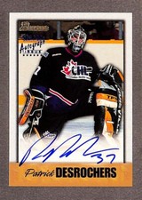 1998-99 Bowman CHL Auto #A20 Patrick DesRochers