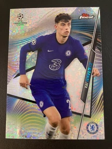 2020-21 Topps Finest UCL 125 Speckle Refractor 41 Kai Havertz ed/125 CHELSEA - Bild 1 von 2