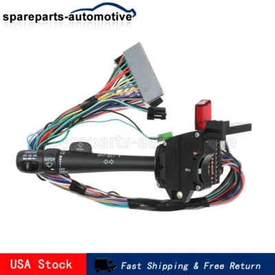 Turn Signal Wiper Switch For Chevrolet S10 Pickup Blazer GMC Sonoma Envoy Jimmy - Image 1 of 4
