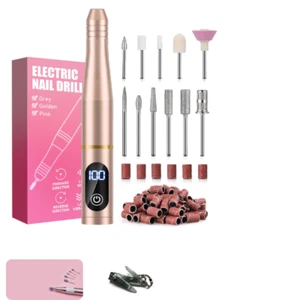 Elektrische Nagelfräser, Elektrische Nagelfeile Maniküreset, 30000U/Min 11 in 1 - Bild 1 von 1