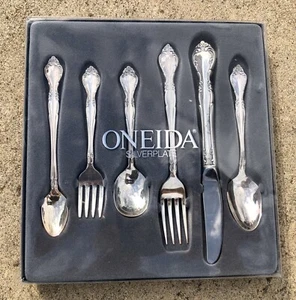Oneida Affection Silver Plate Set 6 pz per uno 1039006F - Foto 1 di 4