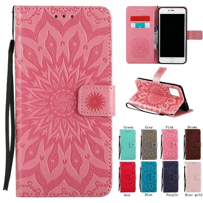 Para Samsung S23 Plus S22 S21 FE S20 Note 20 Ultra MUJERES Estuche Billetera Tarjeta Abatible Foto 1 de 4