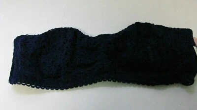 FLIRTITUDE JR Navy Festival Collection Floral Lace Bandeau Bra - Image 1 of 4