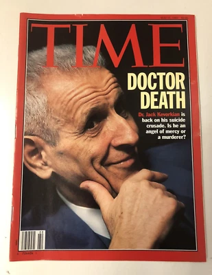 TIME Magazine May 31 1993 ~ Dr. Jack Kevorkian ~Doctor Death~ Assisted Suicide - Image 1 of 4