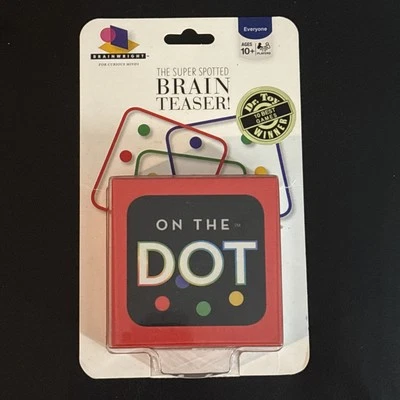 Brainwright On The Dot Brain Teaser Puzzle Game - Perfect Kids Adult Travel Game - Image 1 of 2