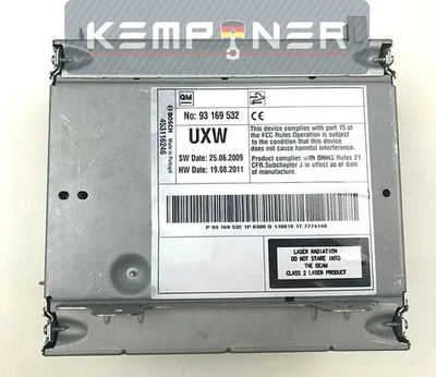 13337251, RADIO,CD-SPIELER NAVIGATIONSSYSTEM, OPEL INSIGNIA, Original GM - Bild 1 von 4