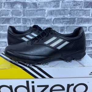 Adidas Adizero Tour Golfschuhe Schwarz 674912 Herren Größe 10,5 Neu - Bild 1 von 7