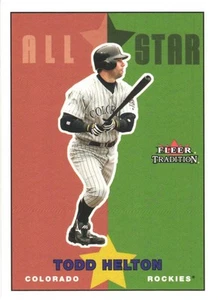 2003 Fleer Tradition Update #U231 Todd Helton Colorado Rockies - Picture 1 of 2