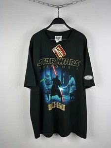 ¡NUEVO CON ETIQUETAS! Camiseta Promocional De Colección Star Wars Episodio 1 Jedi vs Sith Phantom Menace Para Hombre XL - Imagen 1 de 18